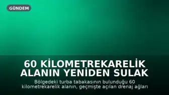 60 Kilometrekarelik Alanın Yeniden Sulak Hale Getirilmesi Planlanıyor