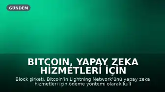 Bitcoin, Yapay Zeka Hizmetleri İçin Ödeme Yöntemi Oluyor