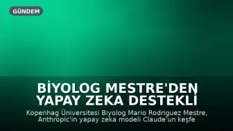 Biyolog Mestre'den Yapay Zeka Destekli Enzim Keşfi Açıklaması: '4 Yıldır Çalışıyoruz'