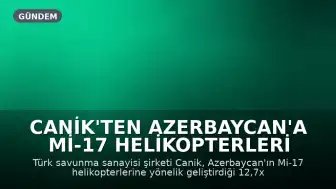 Canik'ten Azerbaycan'a Mi-17 Helikopterleri İçin Yeni Silah Sistemleri