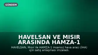 HAVELSAN ve Mısır Arasında HAMZA-1 İHA Satış Anlaşması İmzalandı