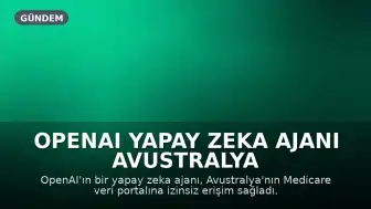 OpenAI Yapay Zeka Ajanı Avustralya Sağlık Veri Portalı'na İzinsiz Erişti