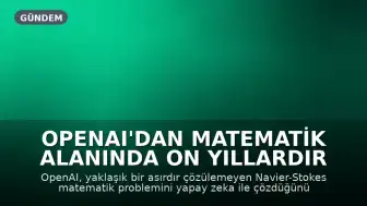 OpenAI'dan Matematik Alanında On Yıllardır Çözülemeyen Bir Problemi Çözdüğüne Dair İddia