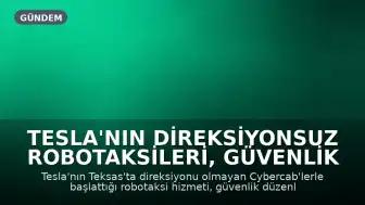 Tesla'nın Direksiyonsuz Robotaksileri, Güvenlik Tartışmalarını Alevlendirdi