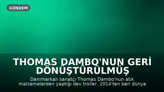 Thomas Dambo'nun Geri Dönüştürülmüş Atıklardan Yaptığı Dev Troller Dünyaya Yayıldı
