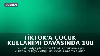 TikTok'a Çocuk Kullanımı Davasında 100 Milyon Dolarlık Uzlaşma
