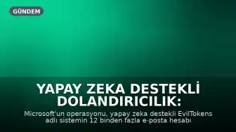 Yapay Zeka Destekli Dolandırıcılık: EvilTokens 12 Bin E-posta Hesabını Ele Geçirdi