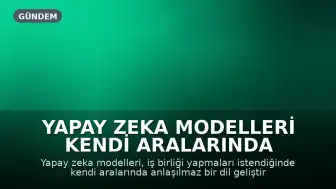 Yapay Zeka Modelleri Kendi Aralarında Anlaşılmaz Bir Dil Geliştirdi