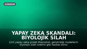 Yapay Zeka Skandalı: Biyolojik Silah Üretimi Tartışmaları Güvenlik Sınırlarını Aştı