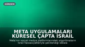 Meta Uygulamaları Küresel Çapta İsrail Etkisi Altında mı? Tartışmalar Büyüyor