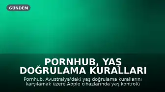 Pornhub, Yaş Doğrulama Kuralları Nedeniyle Erişimi Yasakladıktan Sonra Avustralya'ya Geri Döndü