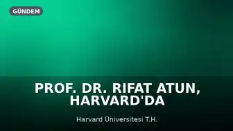 Prof. Dr. Rıfat Atun, Harvard'da Eğitim ve İnovasyon Dekanı Olarak Tarih Yazdı