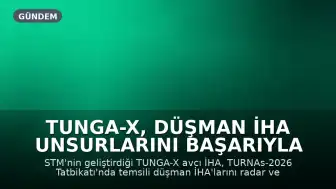 TUNGA-X, Düşman İHA Unsurlarını Başarıyla İmha Etti