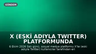 X (eski adıyla Twitter) Platformunda 6 Ekim Salı Günü Erişim Sorunu Yaşanıyor