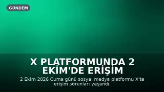 X Platformunda 2 Ekim'de Erişim Sorunu Yaşandı: Nedenleri ve Çözüm Süreci Araştırılıyor