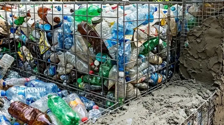 Panama'da Milyonlarca PET Şişeden Oluşan 'Plastik Şişe Köyü' İnşa Edildi