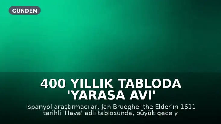 400 Yıllık Tabloda 'Yarasa Avı' Keşfi: Bilim Dünyası Şaşkın