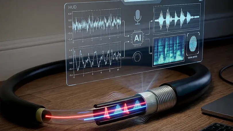 Fiber kablolar konuşmaları algılayabilir: Yeni gizlilik endişesi
