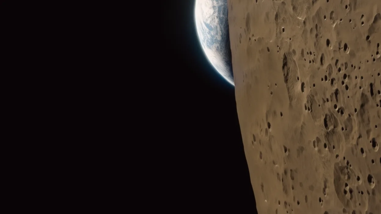 Artemis II Mürettebatı Olağanüstü Bir 'Dünya Batımı' Görüntüledi