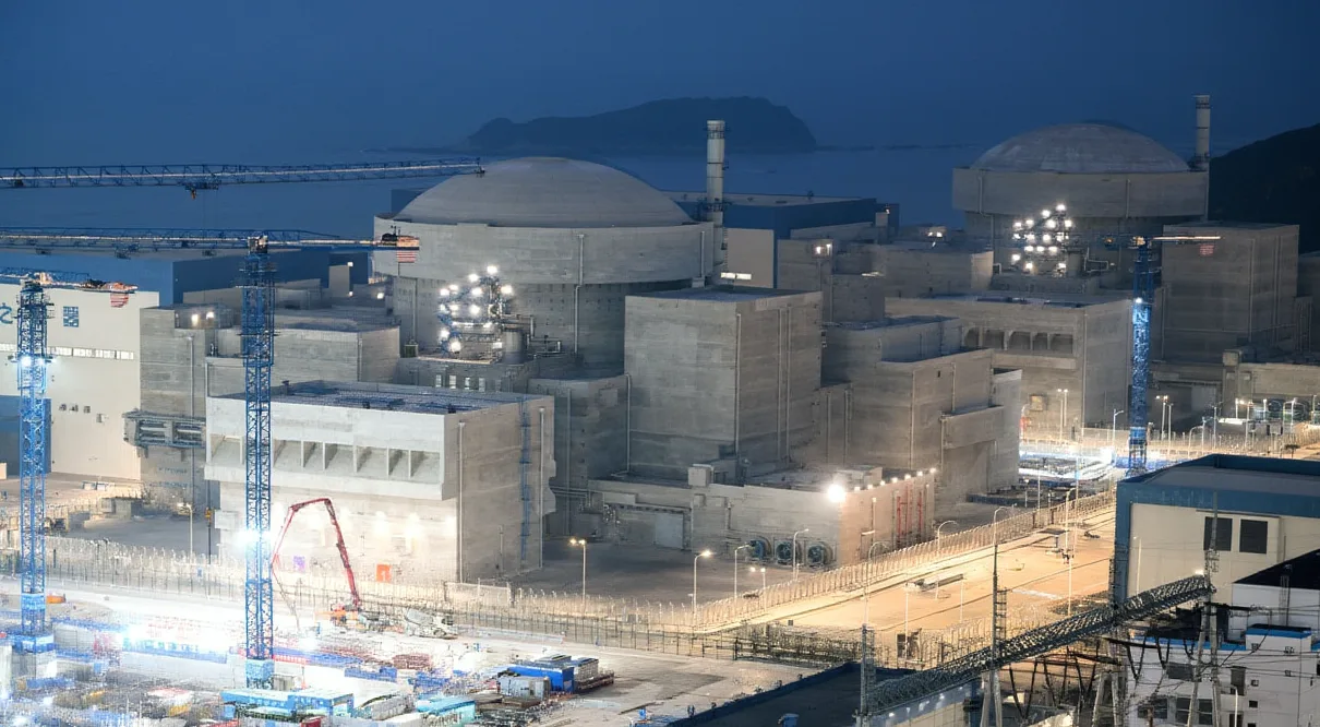 Çin'de Nükleer Enerji Santralinde Elektrik Üretimi Başladı