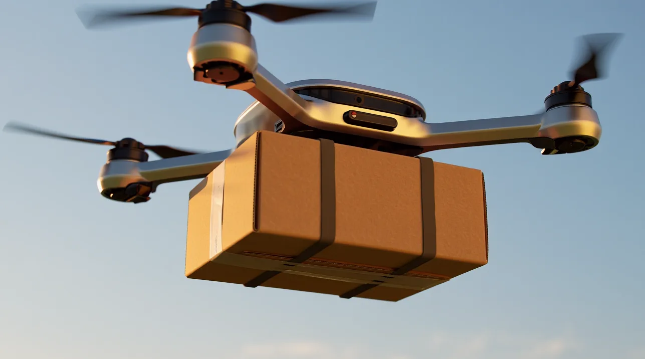 Dev Drone ile Çay Teslimatı: Kuryelere Yeni Rakip