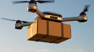 Dev Drone ile Çay Teslimatı: Kuryelere Yeni Rakip