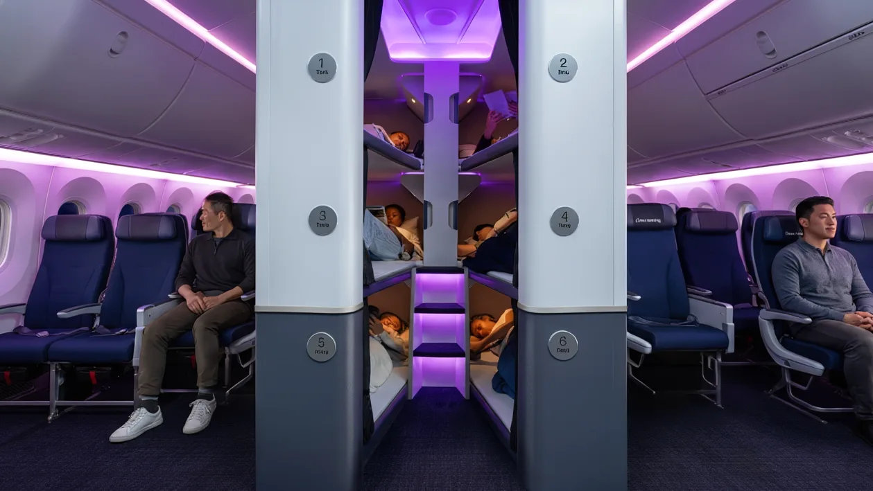 Havayolu Şirketi Uçaklara Uyku Kapsülü Yerleştirecek