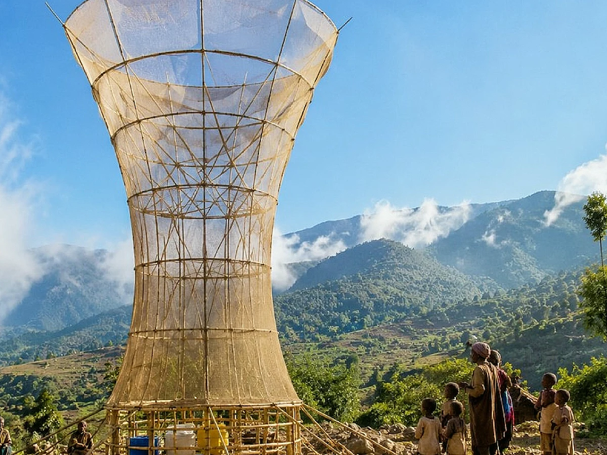 Bambu Kuleyle Havadan Su Üretimi Başarıyla Gerçekleştirildi