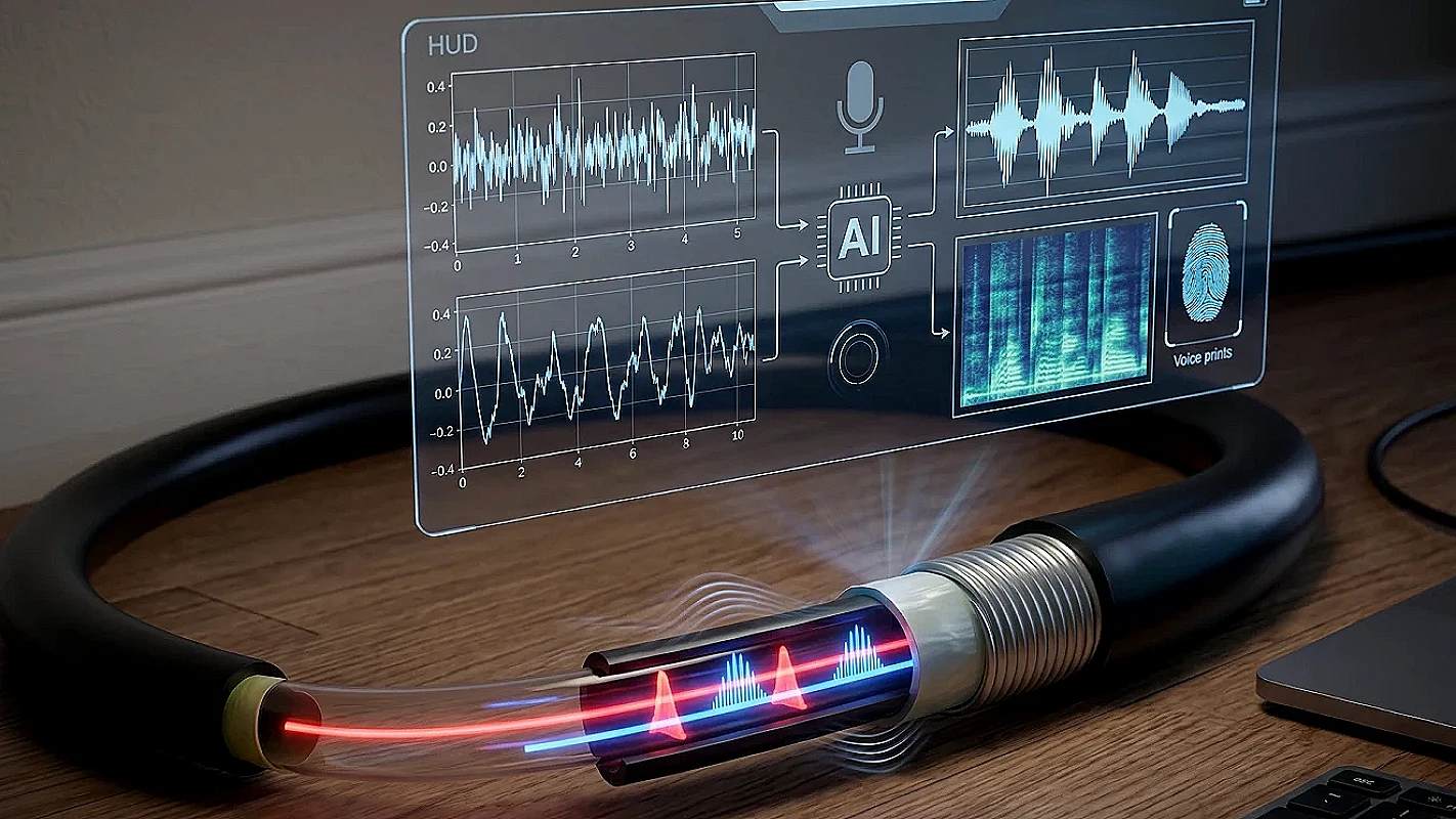 Fiber kablolar konuşmaları algılayabilir: Yeni gizlilik endişesi