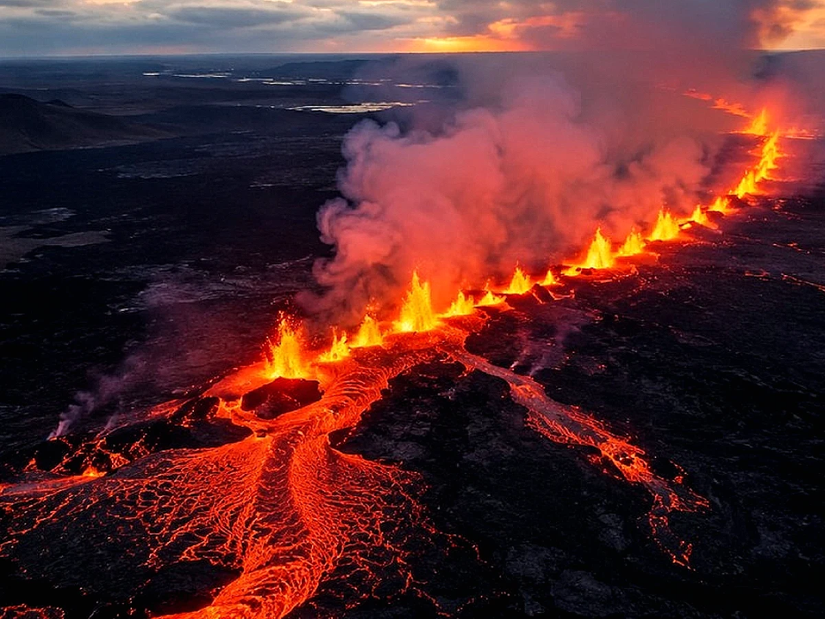 İzlanda'da Magma Birikimi Endişe Veriyor: Yeni Volkanik Patlama Riski Artıyor